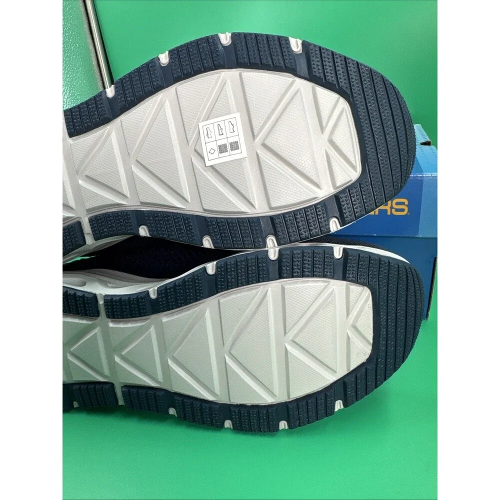 Skechers Swift Fit Hands Free Sneakers Men’s 13 Navy Memory Foam Shoes New